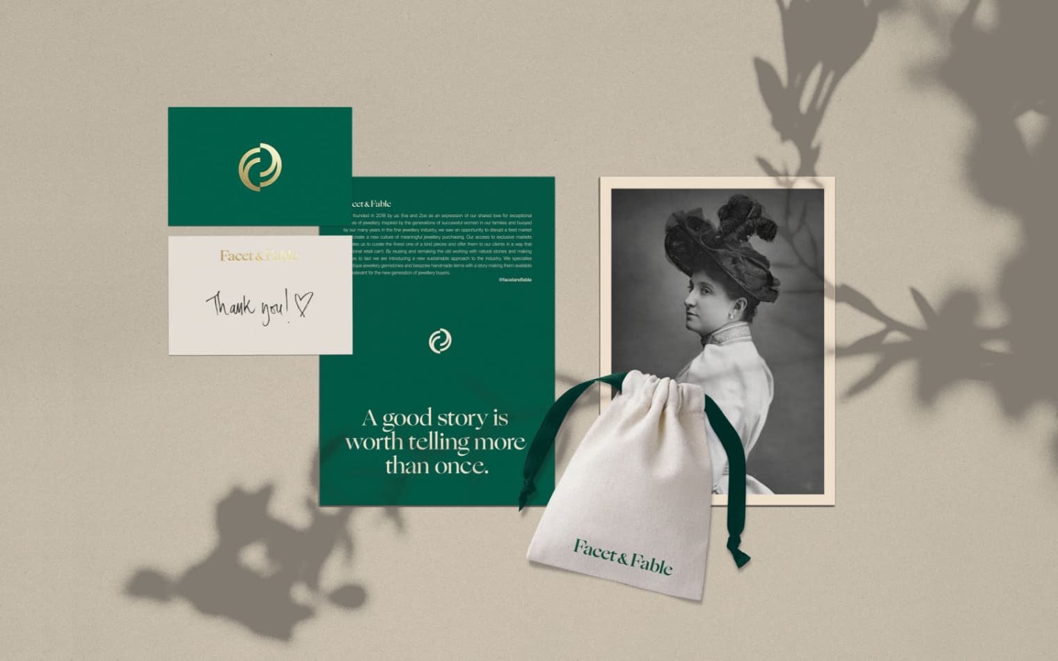 Facet & Fable | Stationary Design | Steve Edge Design