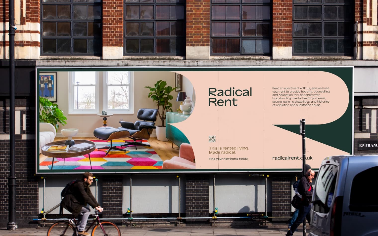 Radical Rent | Signage Design | Steve Edge Design