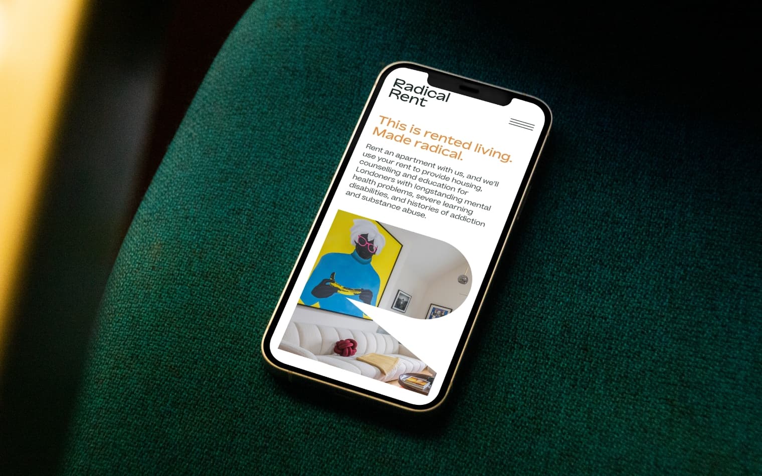 Radical Rent | Website Design | Steve Edge Design