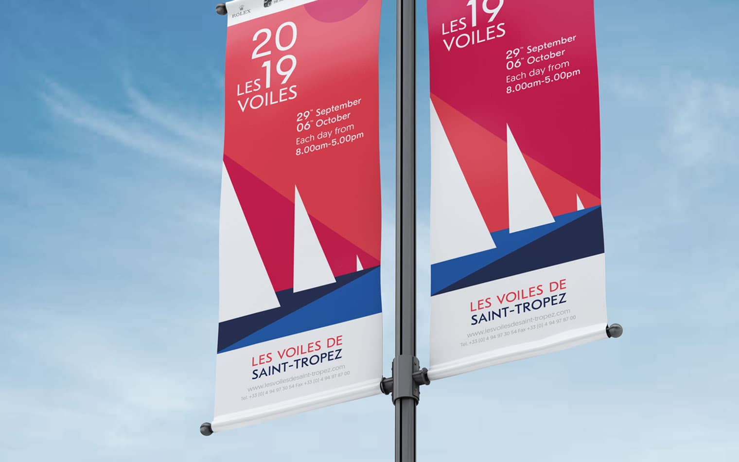 Les Voiles de Saint-Tropez | Branding | Steve Edge Design