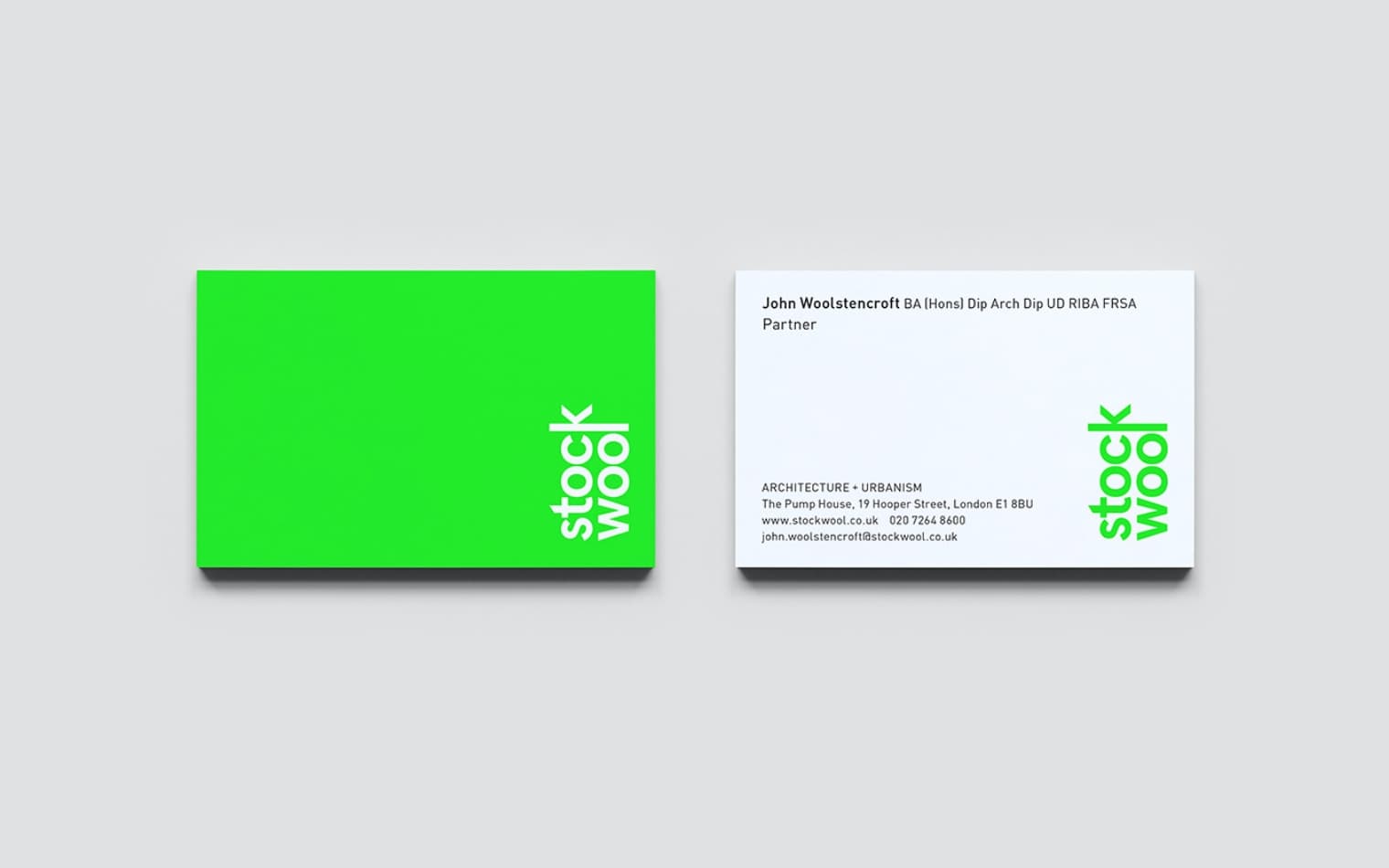 Stockwool | Business Card Design | Steve Edge Design