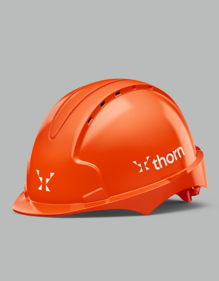 Thorn Plant Hire | Construction Branding | Steve Edge Design
