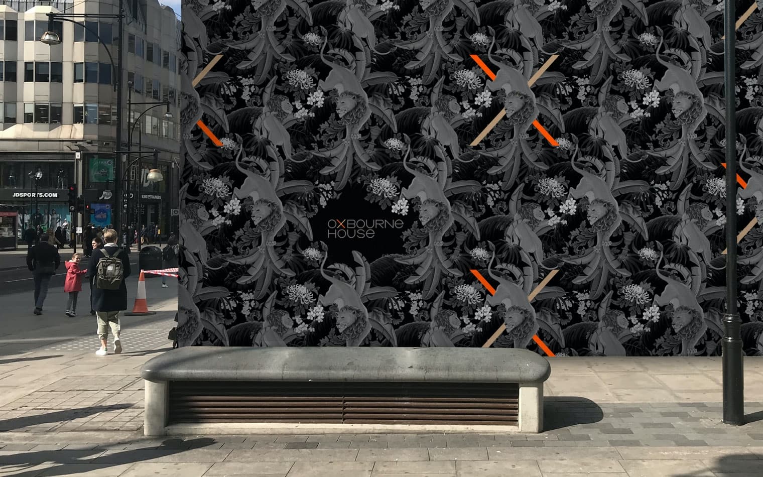 Hines | Oxbourne House | Hoarding Design | Steve Edge Design