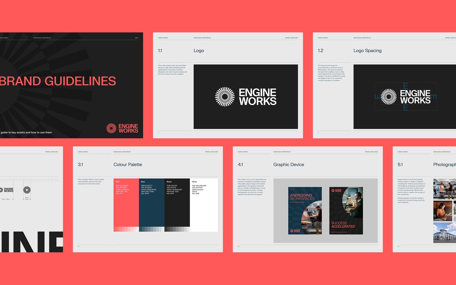Engine Works | Brand Strategy | Visual Identity | Logo Design | Business Park Branding | Work | Steve Edge Design